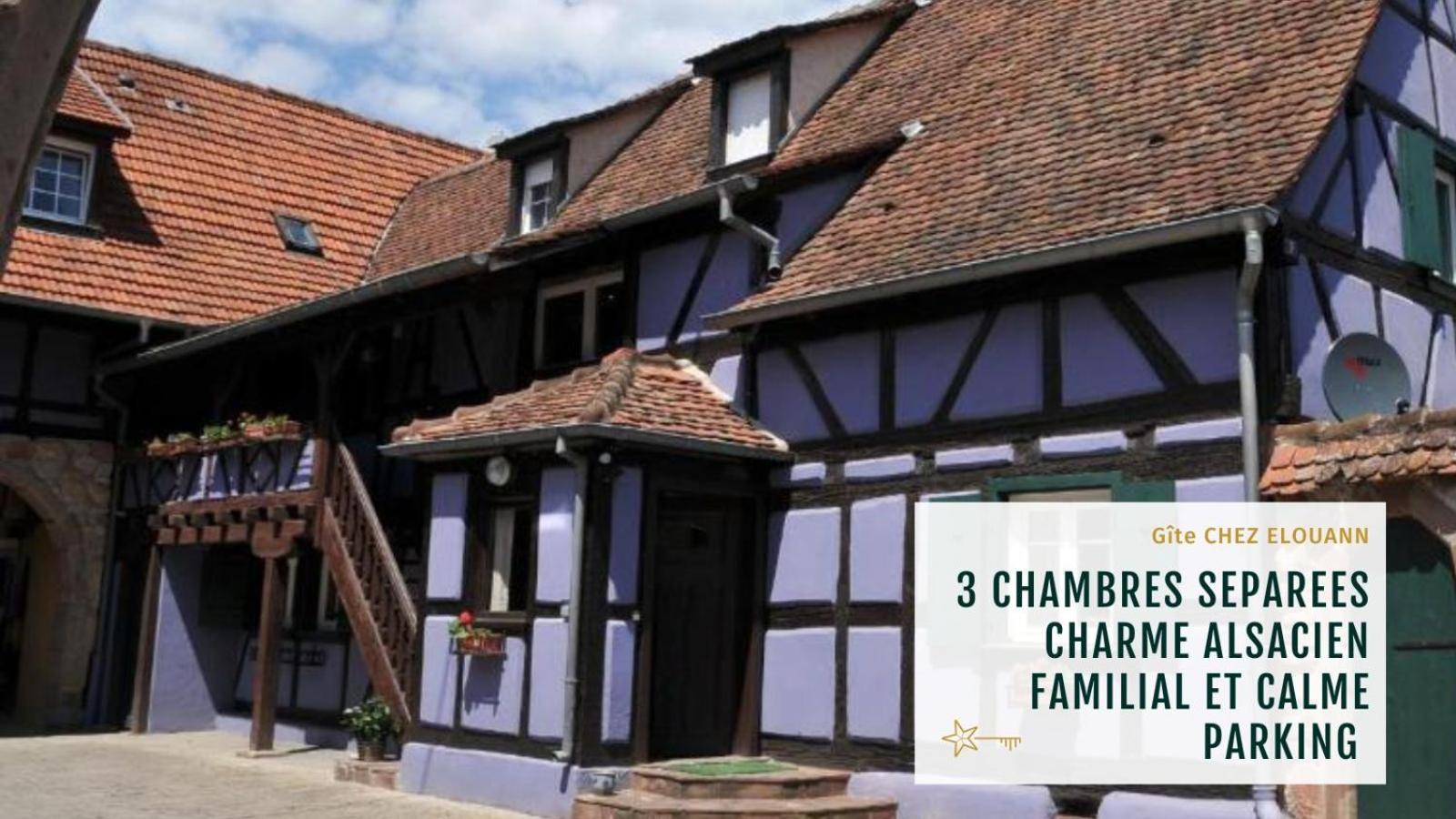 Gite Elouann Familial Spacieux Calme Ebersheim Exteriör bild